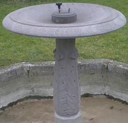 Fontaine en coupe